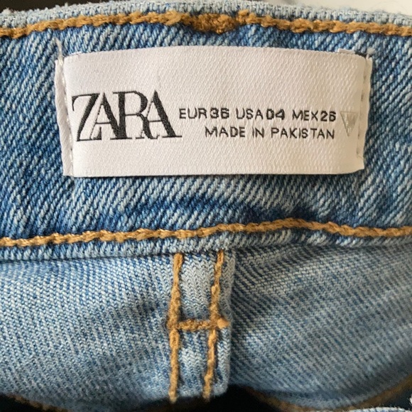 Zara Vintage Hi-Rise Skinny Jeans Size 4 - Picture 3 of 3